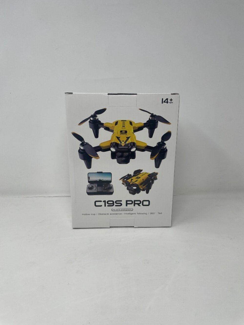 C195 Pro Drone Quadcopter Black and yellow